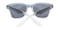 Concord Black/White Square Plastic Sunglasses