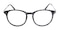Evans Tortoise Round Plastic Eyeglasses