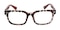 Ameli Tortoise Square Plastic Eyeglasses