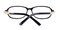 Dorothea Black Oval Plastic Eyeglasses