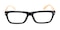 Copperfield Black Classic Wayframe Plastic Eyeglasses