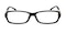 Adela Black Rectangle Plastic Eyeglasses