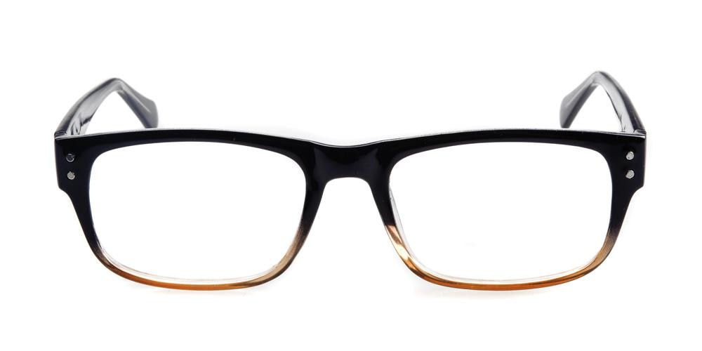 Sun Black Classic Wayframe Plastic Eyeglasses