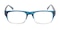 Sun Blue Classic Wayframe Plastic Eyeglasses