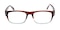 Sun Brown/Crystal Classic Wayframe Plastic Eyeglasses