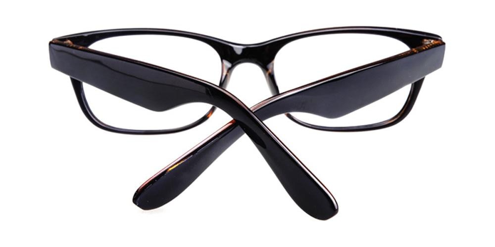 London Brown Classic Wayframe Plastic Eyeglasses