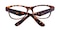 Violet Tortoise Classic Wayframe Plastic Eyeglasses