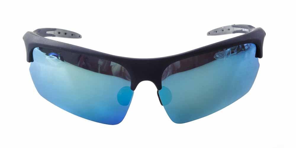 Hedda Black Classic Wayframe Plastic Sunglasses
