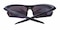 Hedda Black Classic Wayframe Plastic Sunglasses