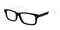 Una Black/White Rectangle Acetate Eyeglasses