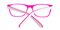 Rachel White/Purple Classic Wayframe Acetate Eyeglasses