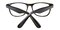 Prudence Grey/Crystal Classic Wayframe Acetate Eyeglasses