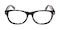 Prudence Grey Tortoise Classic Wayframe Acetate Eyeglasses