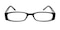 Charlotte Black Rectangle Plastic Eyeglasses