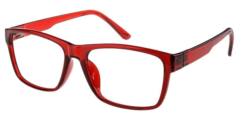 LittleRock Red Red Classic Wayframe Plastic Eyeglasses