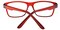 LittleRock Red Red Classic Wayframe Plastic Eyeglasses