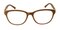 RedWing Brown Classic Wayframe Plastic Eyeglasses