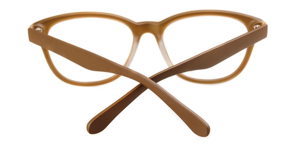 RedWing Brown Classic Wayframe Plastic Eyeglasses