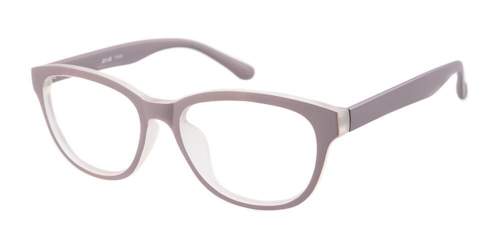 RedWing Gray Classic Wayframe Plastic Eyeglasses