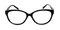 Norwood Black Oval Plastic Eyeglasses