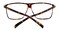 Lafayette Tortoise Classic Wayframe Plastic Eyeglasses