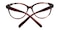 Norwood Brown Oval Plastic Eyeglasses