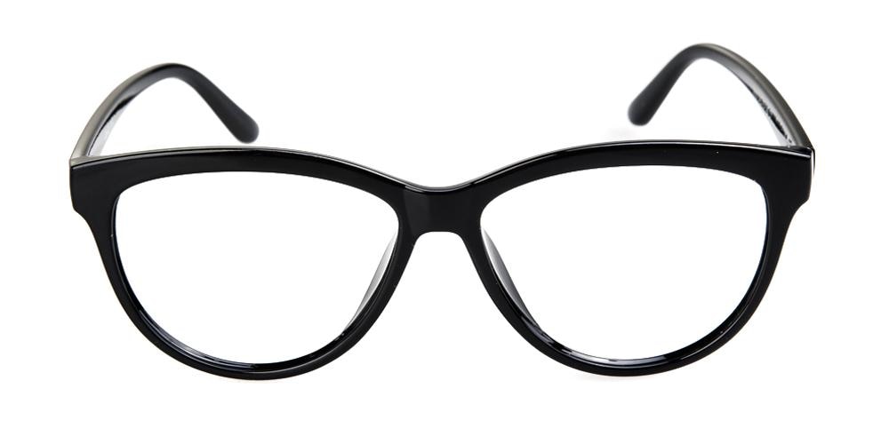 Louisville Black Cat Eye Plastic Eyeglasses