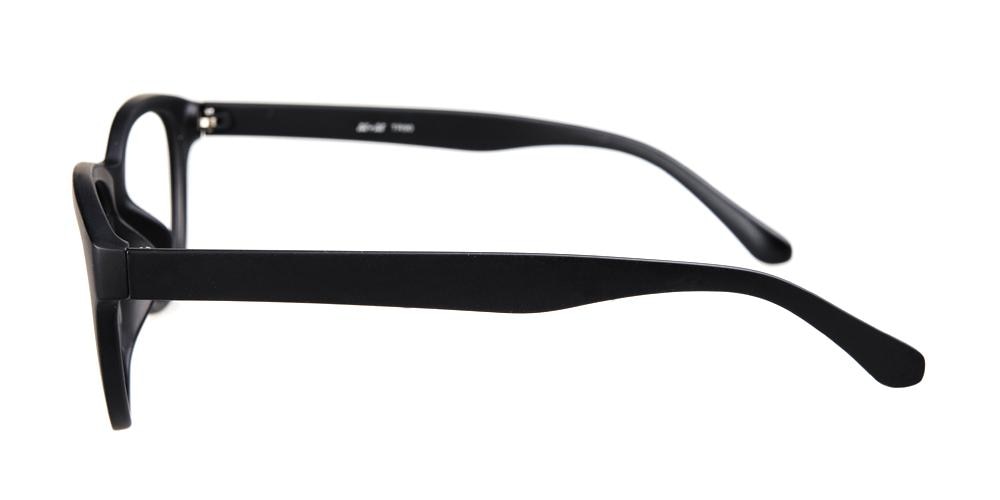 RedWing Black Classic Wayframe Plastic Eyeglasses