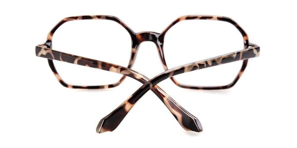 Coolidge Tortoise Square Plastic Eyeglasses