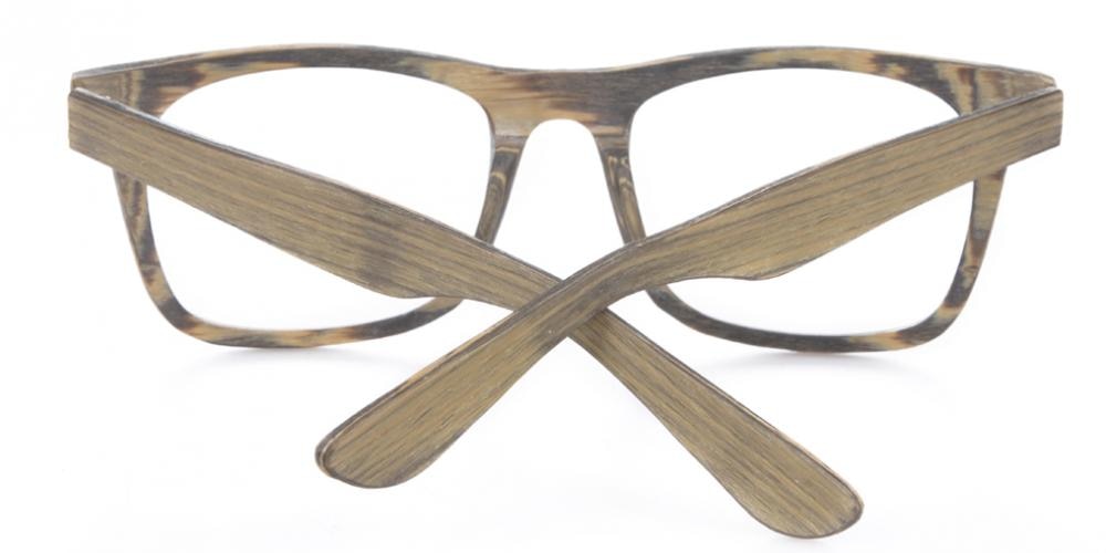 Alton Green Classic Wayframe Acetate Eyeglasses