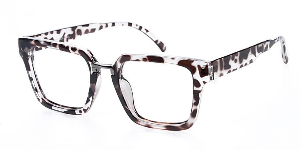 Brunswick Tortoise Square Plastic Eyeglasses