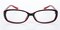 Waycross Black/Red Rectangle Plastic Eyeglasses