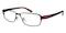 Texarkana Black Rectangle Titanium Eyeglasses