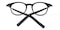AnnArbor Black Round TR90 Eyeglasses