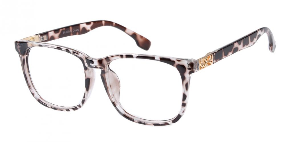 Meriden Tortoise Classic Wayframe Plastic Eyeglasses