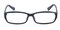Ardmore Black Rectangle Plastic Eyeglasses