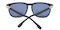 Limoges Black Classic Wayframe Plastic Sunglasses