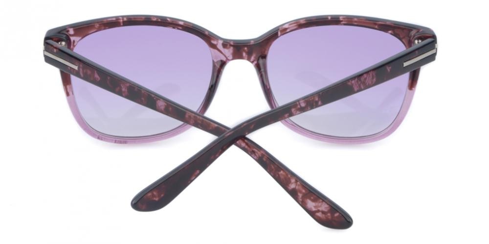 Toulouse Purple Classic Wayframe Plastic Sunglasses
