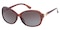 Heloise Brown Classic Wayframe Plastic Sunglasses