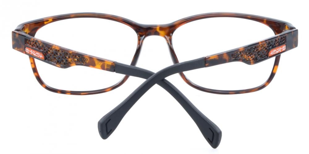 Fairfax Tortoise Rectangle TR90 Eyeglasses