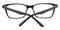 Pangnirtung Black Rectangle Acetate Eyeglasses