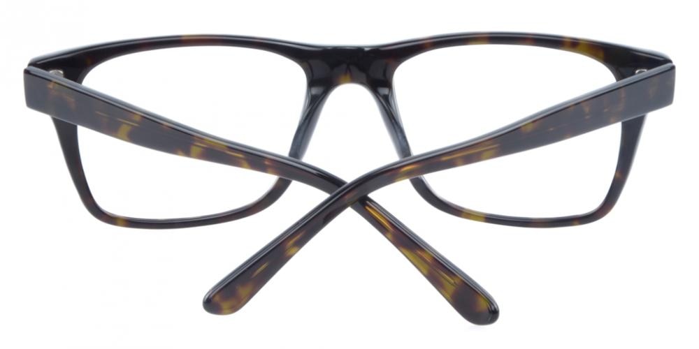 Poughkeepsie Tortoise Rectangle Acetate Eyeglasses