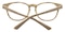 Binghamton Yellow Classic Wayframe Acetate Eyeglasses