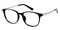 Colmar Black Classic Wayframe TR90 Eyeglasses