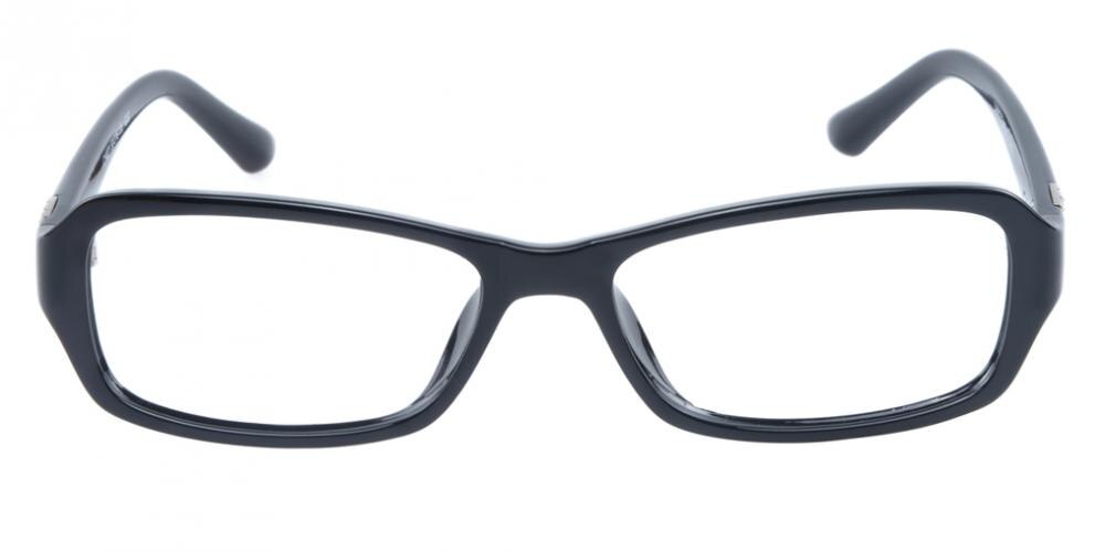 Penelope Black Rectangle TR90 Eyeglasses
