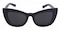 Levallois Black Cat Eye Plastic Sunglasses