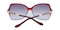 Vitry Red/Crystal Classic Wayframe Plastic Sunglasses