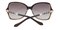 Vitry Brown Classic Wayframe Plastic Sunglasses