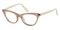 Florence Cat-Eye Brown/Cream Cat Eye Acetate Eyeglasses