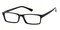 Warrenville Black Rectangle Acetate Eyeglasses
